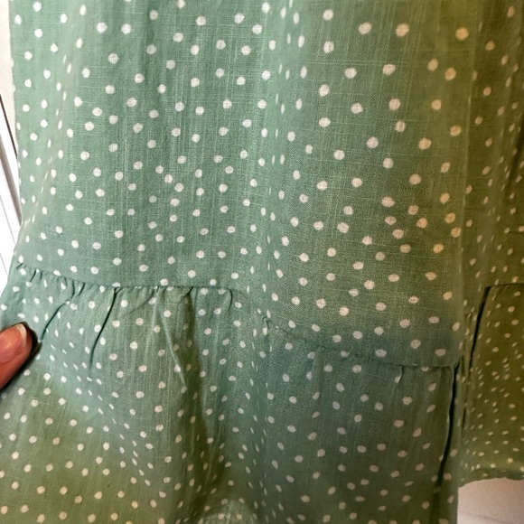 Polka dot ruffle blouse - Picture 4 of 5